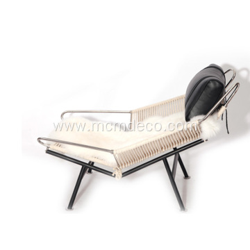PP225 Flag Halyard Modern Lounge Chair
